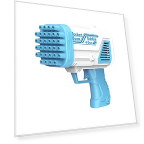 Automatic Bubble Machine Gun with Light Toys — Bubble Toys, Smart Mouse