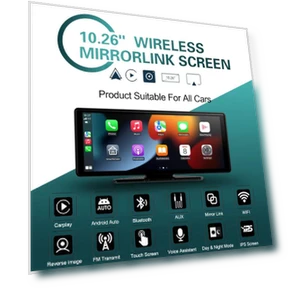 Car MP5 Player with 10.26-inch Screen — Stereo Receivers, icreative