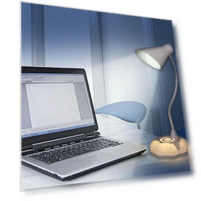 Creative Eye-Protection Desk Lamp with USB Charging — Study & Desk Lighting, L.RIDING PULO
