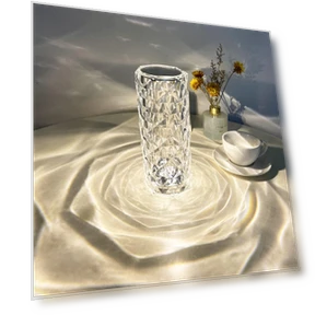 Crystal Table Lamp — Kids' Lamps, YH-Home & Kitchen