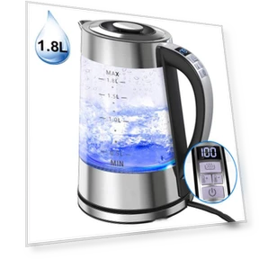Electric Glass Kettle — Kettles & Tea Machines, MR J