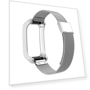 Magnetic Loop Wrist Strap with Metal Protective Bumper Case — Fitness Bands, PINSENDA