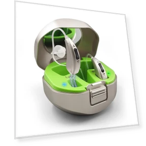 Rechargeable Mini Behind-The-Ear Hearing Aid — Hearing Support, FEIE