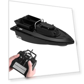 Smart Radio-Controlled Fishing Boat with Bait — Boat Electronics, Wosawe outdoor sports