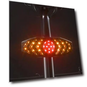Smart Rear Bike Light with Remote Control — Bike Headlights, Binchi Outdoor Equipment