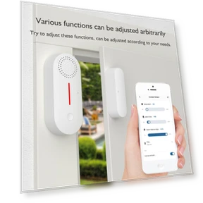Smart Wi-Fi Door and Window Alarm Sensor — Smart Home Security, Fine products supermarket