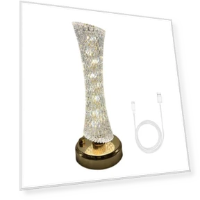 Wireless Artificial Crystal Lamp — Overhead Lighting, Home Kits