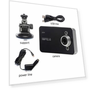 1080P Car Dash Cam with Night Vision Lamp — Dashboard Cameras, LIAESMART