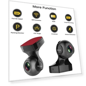 170° WiFi Car Dash Camera — Dashboard Cameras, Reakosound