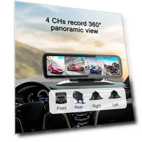 360° Panoramic Car Dashboard DVR — Dashboard Cameras, JOHO - CarGear