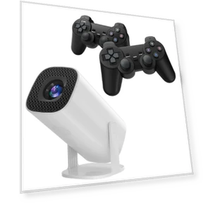 4K HD 1080P Bluetooth Android 11 Projector — Home Theater Projectors, Rocket Star
