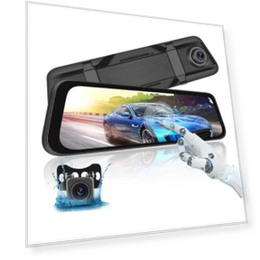 9.66-inch Mirror Dash Cam — Dashboard Cameras, HOME-Auto-001