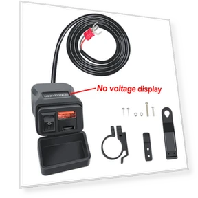 Smart Motorcycle Charger with Dual USB QC3.0 — Chargers, NyPhoenix Auto