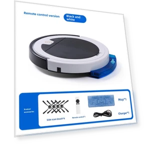 Smart Sweeping Robot with Suction and Mopping — Smart Cleaning Robots, Winter Gloves