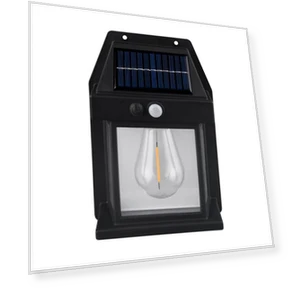 Solar Wall Light — Garden Illumination, paweinuo 03