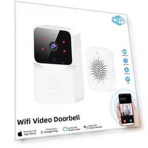 Wireless HD Video Doorbell — Smart Home Security, Yoghurt