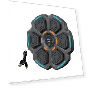 Bluetooth-Compatible Electronic Punching Target — Training Focus Mitts, Happiness First