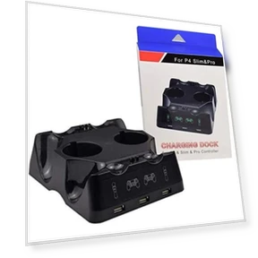 Charging Station for PS4 Controller — Accessories, FourAll Video Games Accessories Home