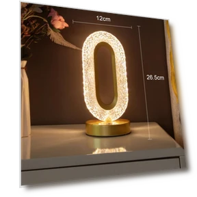 Crystal LED Desk Lamp — Desk & Table Lighting, Binchi Lighting Appliances