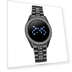 Fashionable Women's Watch with Touch Screen and LED Backlight — Women's Wrist Watches, Warm clothes family