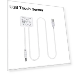 LED Touch Sensor Vanity Mirror with Dimmer — Makeup, AIMINGTE Light Accessories