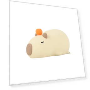 Night Light with Capybara and Bear Design — Night Lights, Happy World Electronics