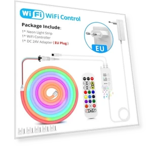 RGBIC Wi-Fi Neon LED Strip Light — LED Strips, Rybakov Home Lighting