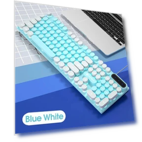 Robotic Chicken Eating Game Keyboard — Gaming Keyboards, ZJM Mall