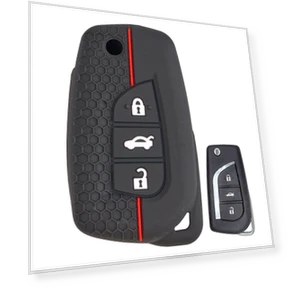 Silicone Remote Control Smart Car Key Fob Cover — Key Holders & Accessories, Cars Auto Home