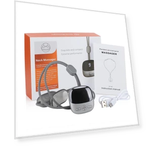 Smart Hanging Massager for Neck and Shoulders — Thermal Comfort Solutions, Glow Makeup