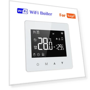 Smart Home Temperature Regulator for Gas Boiler — Home Climate Control, White Dream