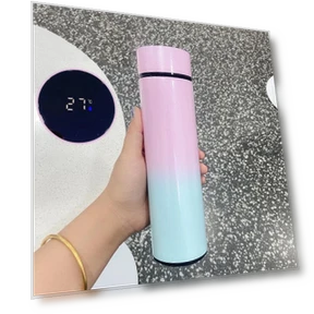 Smart Insulated Cup with LED Temperature Display — Beverage Warmers, Cosy Homes