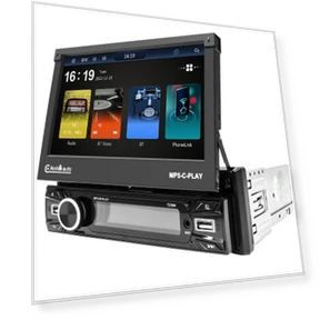 7-inch Wireless Android Auto CarPlay 1Din Video Multimedia MP5 Player — Stereo Receivers, Reakosound