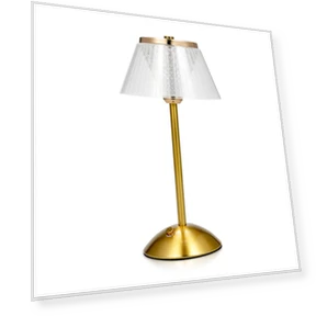 Crystal Table Lamp — Desk & Table Lighting, Factory Discount Outlet