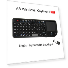 Mini 2.4G RF Wireless Keyboard with Backlight — Keyboards, Refreshing Home