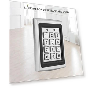 RFID Door Access Controller with Card and Backlight — Access Control Keypads, Comfort Homeware