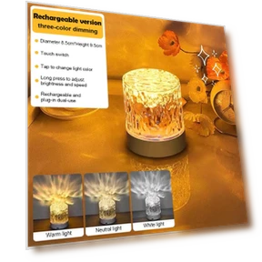 Rotating Pulsating LED Light with Adjustable Brightness — Night Lights, Elbulbo Lighting