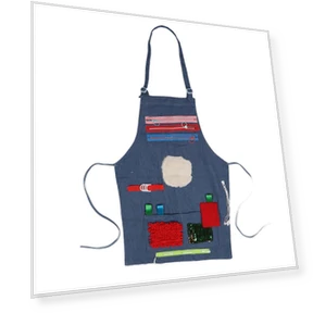 Sensory Play Apron for Elderly with Dementia — Aprons & Smocks, RC-Z