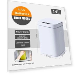 Automatic Touchless Trash Can — Waste Baskets, Bling Bling Goods