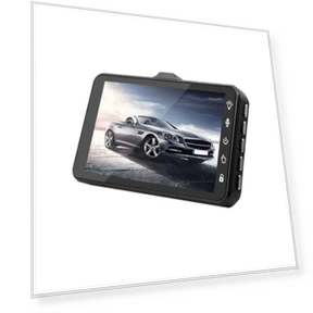 Car DVR with Touch Screen and Dual Camera — Dashboard Cameras, Optimized General