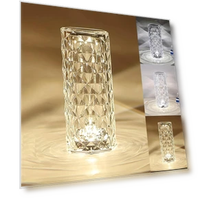 Crystal Diamond Table Lamp — Desk & Table Lighting, Tool parts