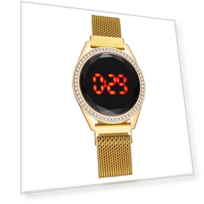Fashion Women's Watch with Touch Screen and LED Backlight — Timepieces, Various wearables