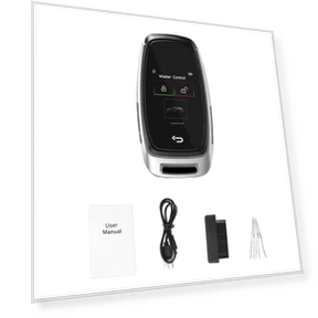 Intelligent Car Key with Touch LCD Display — Keyless Entry, TOMTOP JMS