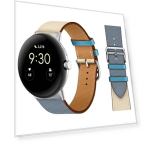 Leather Watch Band — Smartwatch Straps, Lbiaodai watch bands