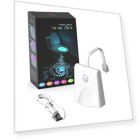 Motion Sensor Night Light for Toilet — Night Lights, Your Warm Home