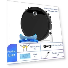 Robot Vacuum Cleaner 3-in-1 with APP Control — Smart Cleaning Robots, Refreshing Home