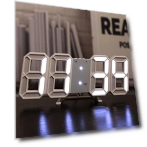 3D Digital Alarm Clock — Clocks