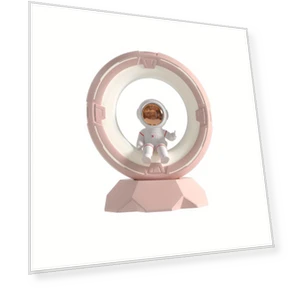 Astronaut Night Light — Night Lights, Tool parts
