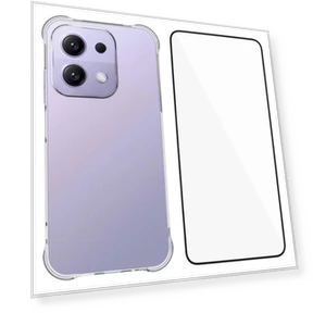 Case for Xiaomi Redmi 15C 4G (171 mm) with Tempered Glass Screen Protector — Screen Protectors, Smartwatch 2025