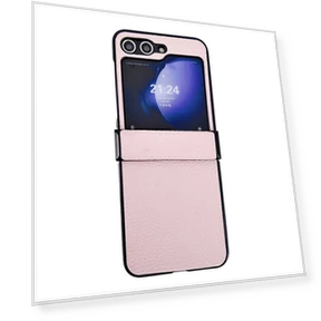 Hinge Protection Case with Litchi Texture — Bumpers, Smartwatch 2025